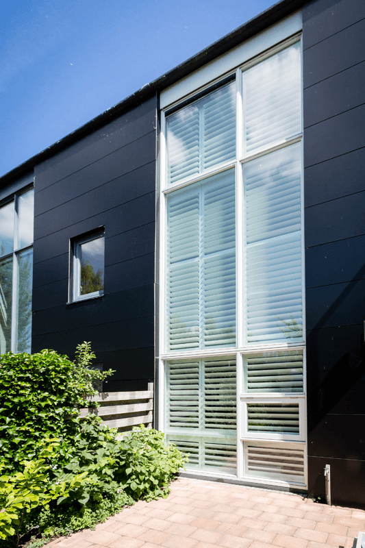 houten shutter kantoor